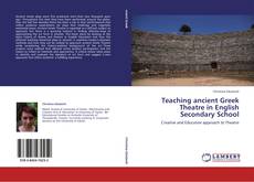 Portada del libro de Teaching ancient Greek Theatre in English Secondary School