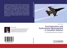 Capa do livro de Cost Estimation and Performance Measurement in Canadian Defence 