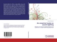 Buchcover von An empirical study on accent lighting