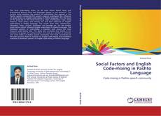 Capa do livro de Social Factors and English Code-mixing in Pashto Language 