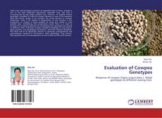 Buchcover von Evaluation of Cowpea Genotypes