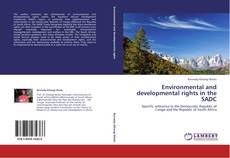 Capa do livro de Environmental and developmental rights in the SADC 