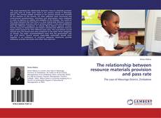 Couverture de The relationship between resource materials provision and pass rate