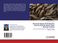 Research Book Of Probiotics And Its Roll On Black Tiger Shrimp Culture的封面