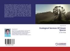 Copertina di Ecological Services Of Green Spaces