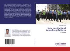 Portada del libro de State constitutional Amendment Patterns
