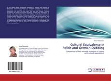 Capa do livro de Cultural Equivalence in Polish and German Dubbing 