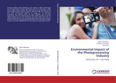 Portada del libro de Environmental Impact of the Photoprocessing Industry