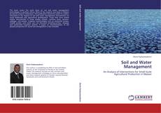 Capa do livro de Soil and Water Management 