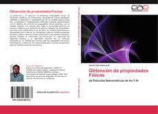Buchcover von Obtención de propiedades Físicas