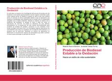 Обложка Producción de Biodiesel Estable a la Oxidación