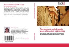 Buchcover von Técnicas de cokrigeado para el análisis económico