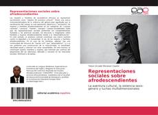 Buchcover von Representaciones sociales sobre afrodescendientes