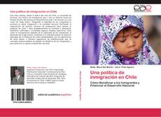 Capa do livro de Una política de inmigración en Chile 