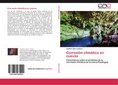 Corrosión climática en cuevas kitap kapağı