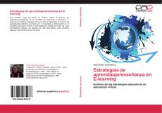 Bookcover of Estrategias de aprendizaje/enseñanza en E-learning