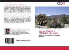 Buchcover von Uso de Hábitat y Relaciones Sociales