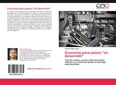 Buchcover von Economía para países "en desarrollo"