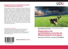 Buchcover von Diagnóstico de sensibilidad acaricida de Rhipicephalus microplus