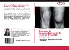 Couverture de Síndrome de Desacondicionamiento Físico en Cuidados Intensivos