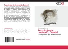 Buchcover von Tecnologías de dominación Colonial