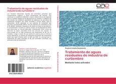 Buchcover von Tratamiento de aguas residuales de industria de curtiembre