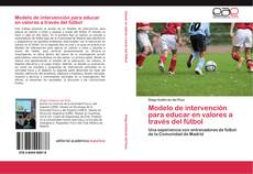 Capa do livro de Modelo de intervención para educar en valores a través del fútbol 