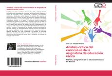 Couverture de Análisis crítico del curriculum de la asignatura de educación cívica