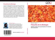 Filosofía de la Biología kitap kapağı