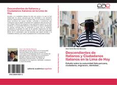 Capa do livro de Descendientes de Italianos y Ciudadanos Italianos en la Lima de Hoy 