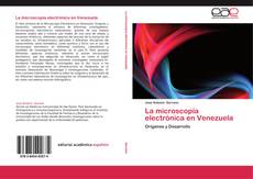 Capa do livro de La microscopía electrónica en Venezuela 