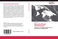 Capa do livro de Derecho Penal Internacional 