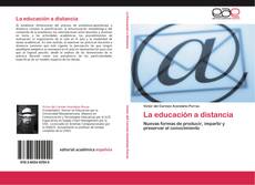 Capa do livro de La educación a distancia 