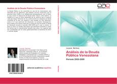 Análisis de la Deuda Pública Venezolana kitap kapağı