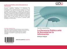 Bookcover of La Gerencia Pública ante la Sociedad de la Información