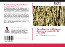 Buchcover von Estabilización del Salvado de Arroz y extracción de su Aceite