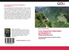 Capa do livro de Los espacios naturales protegidos e hidrocarburos 