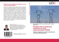 Portada del libro de Análisis de la potencia reactiva en una interconexión HVDC