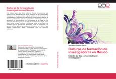 Capa do livro de Culturas de formación de investigadores en México 
