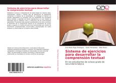 Buchcover von Sistema de ejercicios para desarrollar la comprensión textual