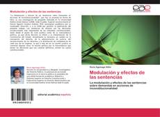 Bookcover of Modulación y efectos de las sentencias