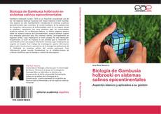 Biología de Gambusia holbrooki en sistemas salinos epicontinentales kitap kapağı