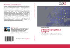 Capa do livro de El Sistema Legislativo Europeo 