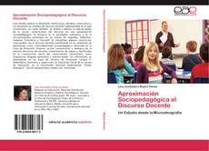 Buchcover von Aproximación Sociopedagógica al Discurso Docente