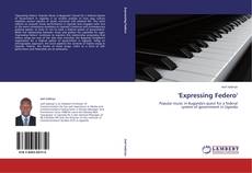 'Expressing Federo' kitap kapağı