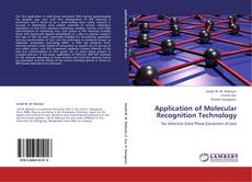 Обложка Application of Molecular Recognition Technology