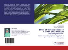 Buchcover von Effect of Osmotic Shock on Growth of Parthenium hysterophorus L.