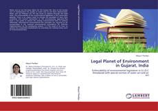 Legal Planet of Environment in Gujarat, India kitap kapağı