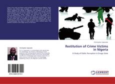 Bookcover of Restitution of Crime Victims in Nigeria