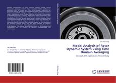 Capa do livro de Modal Analysis of Rotor Dynamic System using Time Domain Averaging 